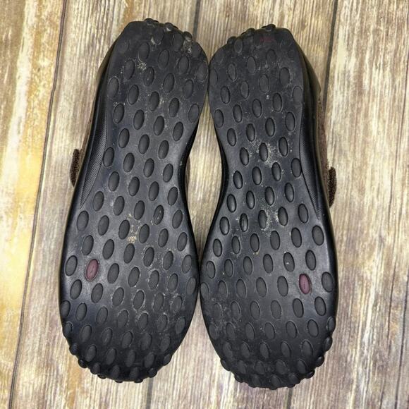 Clarks Privo Tequini Slip-on Brown Leather Gorpcore Outdoor Loafer Womens Sz 6.5 - Picture 7 of 8